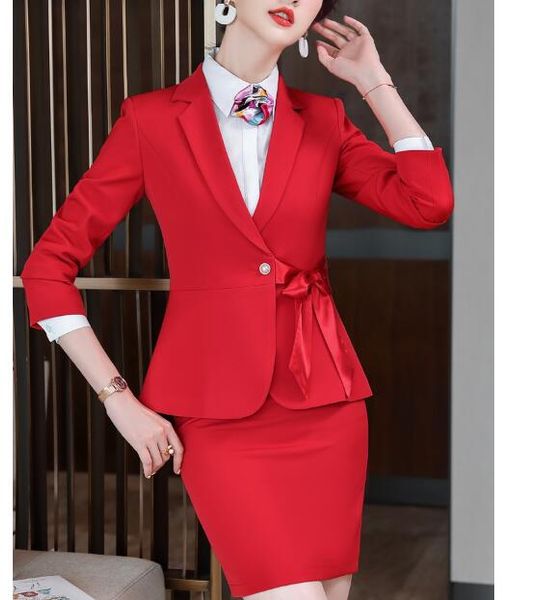 2020 autumn winter fashion design women skirt suit elegant half sleeve blazer and skirt office interview plus size work wear, White
2020 autumn winter fashion design women skirt suit elegant half sleeve blazer and skirt office interview plus size work wear, White
