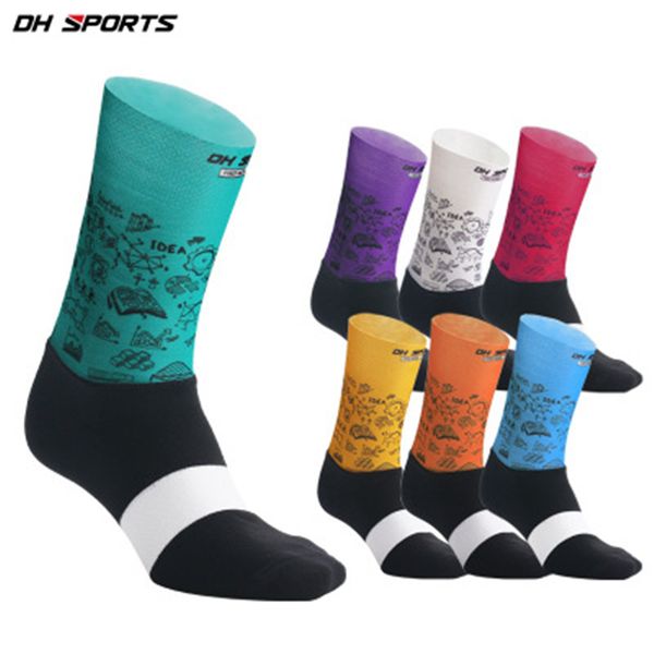 dh sports printed cycling socks anti-slip professional mtb road bicycle socks men women racing running calcetines ciclismo, Black
dh sports printed cycling socks anti-slip professional mtb road bicycle socks men women racing running calcetines ciclismo, Black