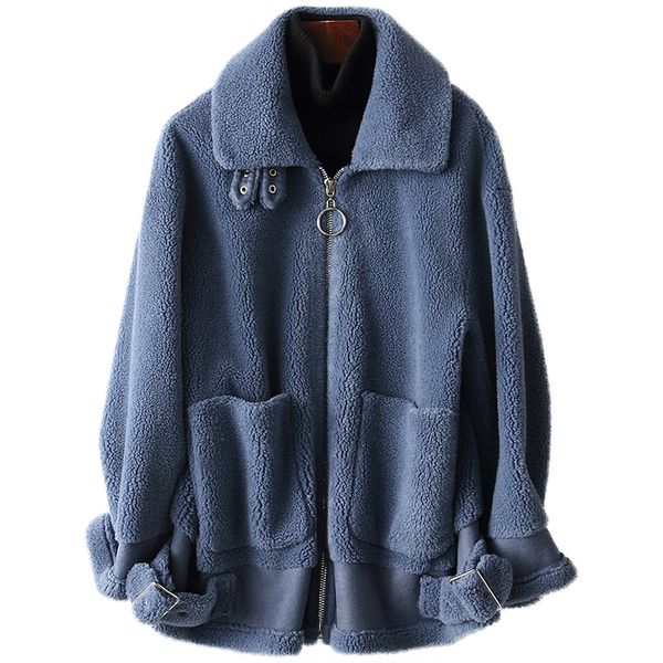 осень зимнего пальто женщин одежда 2020 real fur coat wool jacket sheep shearling корейского vintage замша подкладка женщина топы zt3734, Black
осень зимнего пальто женщин одежда 2020 real fur coat wool jacket sheep shearling корейского vintage замша подкладка женщина топы zt3734, Black