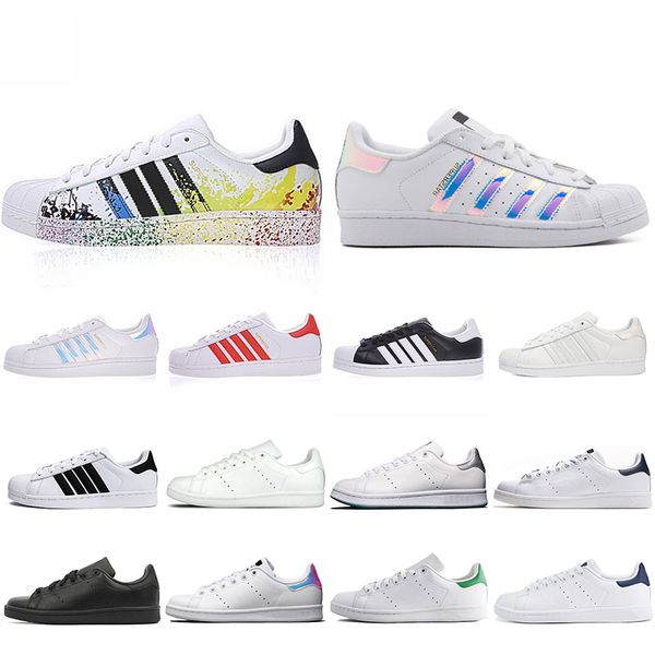 2019 stan smith men leather designer sneaker red triple black white silver navy blue green women laser pink sport running shoes size36-45, White;red
2019 stan smith men leather designer sneaker red triple black white silver navy blue green women laser pink sport running shoes size36-45, White;red