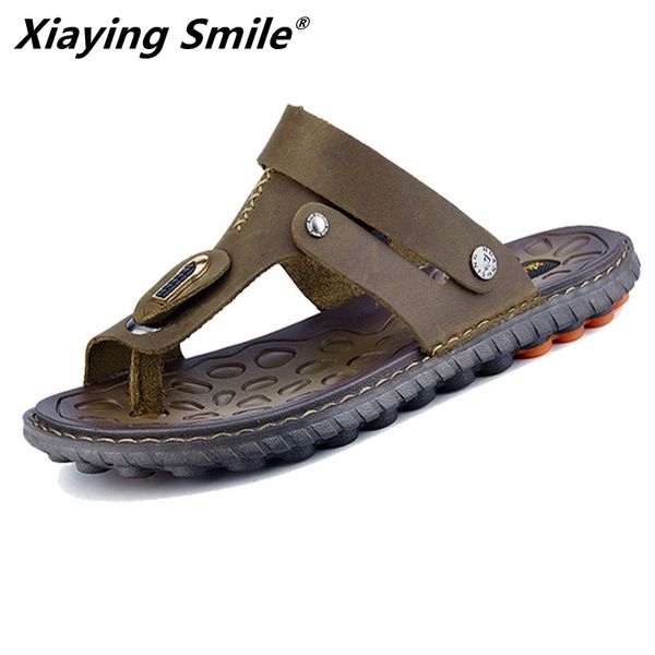 sandals mens cow leather summer 2021 beach men casual shoes outdoor size 39-44, Black
sandals mens cow leather summer 2021 beach men casual shoes outdoor size 39-44, Black