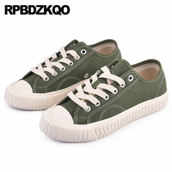 sneakers round toe white canvas shoes comfortable women china platform trainers leisure flats breathable lace up green ladies, Black
sneakers round toe white canvas shoes comfortable women china platform trainers leisure flats breathable lace up green ladies, Black