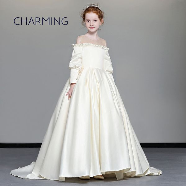 satin flower girl dress girl holiday dresses pretty dresses for girls formal dress maxi dress childrens lace flower girls dresses wed, White;blue
satin flower girl dress girl holiday dresses pretty dresses for girls formal dress maxi dress childrens lace flower girls dresses wed, White;blue