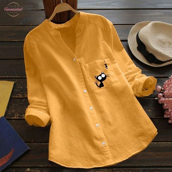 womens blouses v neck pleated cat print long sleeve casual blouse dames blouses lange mouwen blusas ladies j30, White
womens blouses v neck pleated cat print long sleeve casual blouse dames blouses lange mouwen blusas ladies j30, White