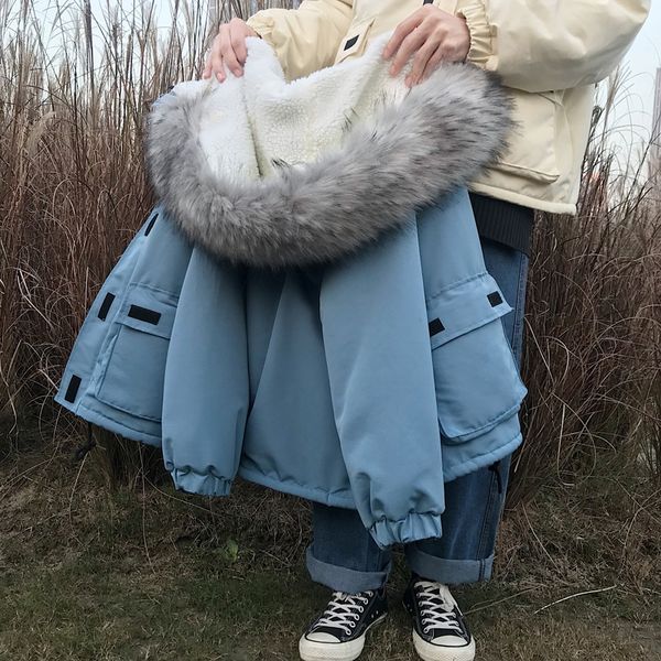 2019 parka мужчины пальто зимняя куртка мужчины сгущает меха с капюшоном outwear теплые пальто вскользь mens пальто, Black
2019 parka мужчины пальто зимняя куртка мужчины сгущает меха с капюшоном outwear теплые пальто вскользь mens пальто, Black