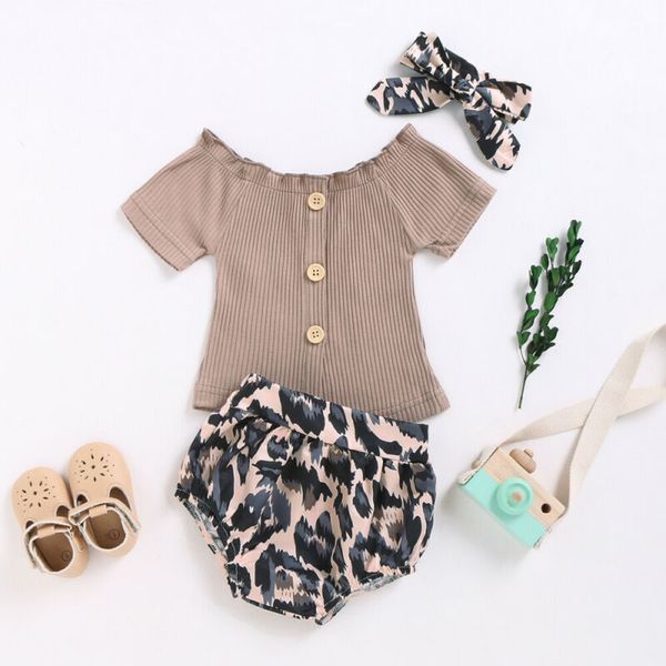 0-18m toddler baby girl knitted clothes set brown short sleeve solid t-shirt leopard shorts pants baby girls summer outfit, Pink;blue
0-18m toddler baby girl knitted clothes set brown short sleeve solid t-shirt leopard shorts pants baby girls summer outfit, Pink;blue
