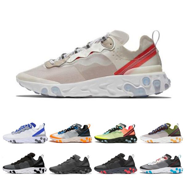 react element 55 running shoes for men women sail white royal red total orange trainer 87s sports sneakers 36-45
react element 55 running shoes for men women sail white royal red total orange trainer 87s sports sneakers 36-45