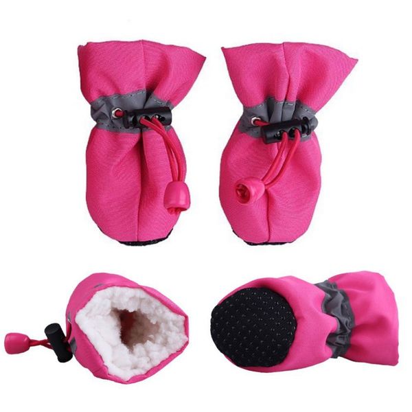 4pcs waterproof winter pet dog shoes anti-slip rain snow boots footwear thick warm for small cats dogs puppy dog socks booties
4pcs waterproof winter pet dog shoes anti-slip rain snow boots footwear thick warm for small cats dogs puppy dog socks booties