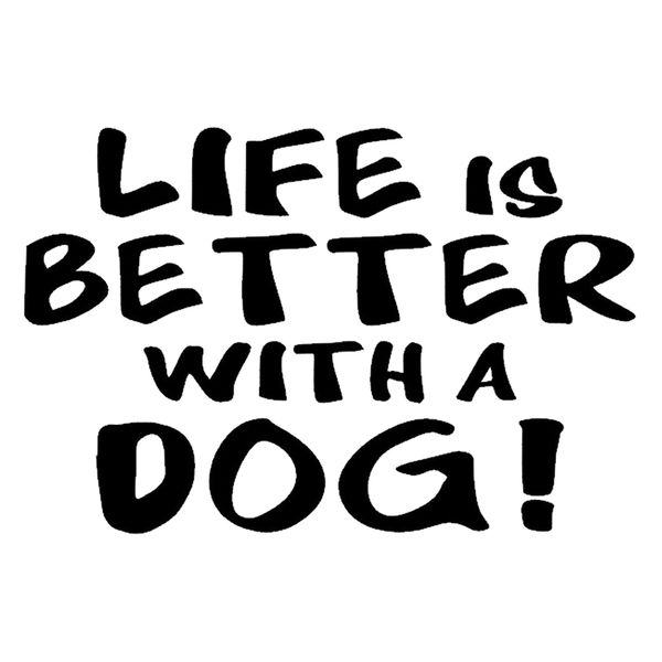 17*11.3cm life is better with a dog sticker funny caravan bailey car novelty vinyl decal
17*11.3cm life is better with a dog sticker funny caravan bailey car novelty vinyl decal