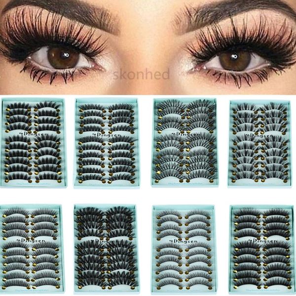 10pairs 3d faux mink lashes curler fluffy wispy multilayer flutter false eyelashes faux eyelashes extension beauty makeup tools
10pairs 3d faux mink lashes curler fluffy wispy multilayer flutter false eyelashes faux eyelashes extension beauty makeup tools