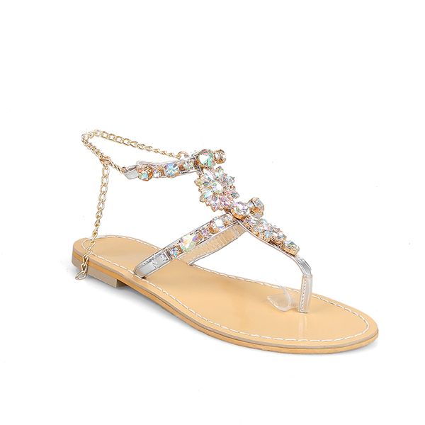 new arrival wholesale summer beach crystal sandals flip flop ladies flat sandals shoes, Black
new arrival wholesale summer beach crystal sandals flip flop ladies flat sandals shoes, Black