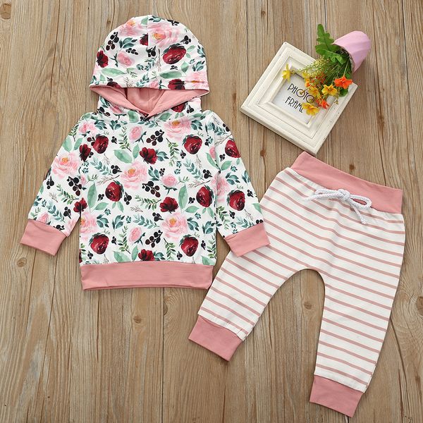 2pcs осень set baby girl печать с длинным рукавом толстовки футболки футболки топы и полосатые брюки дети двухсекционный outfit set # g2, White
2pcs осень set baby girl печать с длинным рукавом толстовки футболки футболки топы и полосатые брюки дети двухсекционный outfit set # g2, White