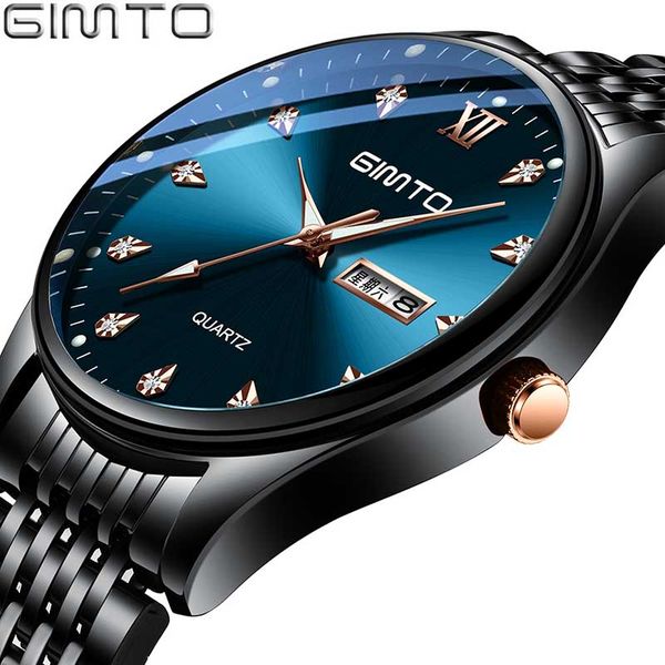 diamond watch for men gimto brand blue watch luxury casual calendar stainless steel men's watches quartz watches man clock, Slivery;brown
diamond watch for men gimto brand blue watch luxury casual calendar stainless steel men's watches quartz watches man clock, Slivery;brown