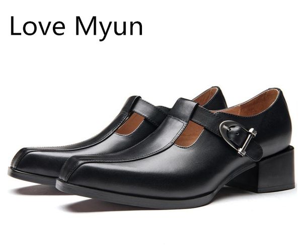 square toe high heels genuine leather casual shoes men oxfords career work dance shoes man business height increase, Black
square toe high heels genuine leather casual shoes men oxfords career work dance shoes man business height increase, Black
