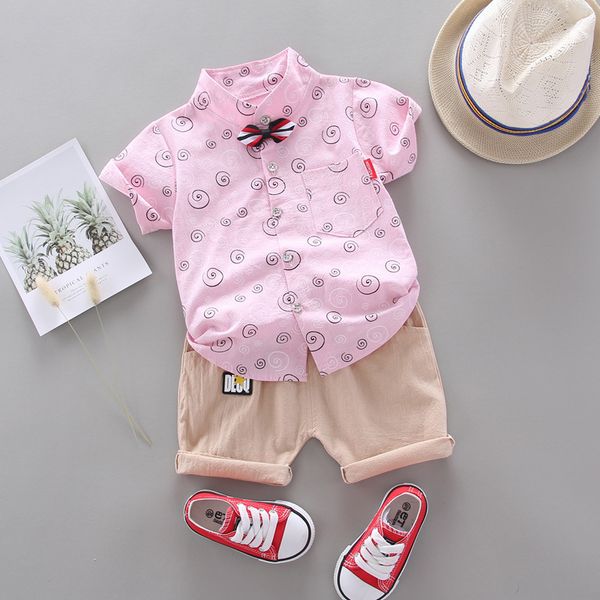 2020 newborn toddler cute kids baby boys outfits short sleeve t-shirt+pants gentleman turn down collar clothes set, White
2020 newborn toddler cute kids baby boys outfits short sleeve t-shirt+pants gentleman turn down collar clothes set, White