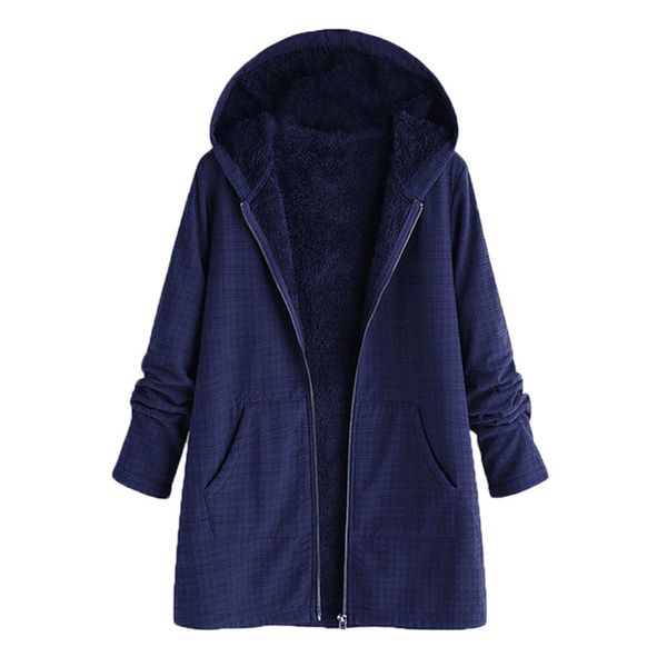 qpfjqd women hoodies cotton coat long sleeve plaid hooded ladies winter fleeces clothes casual zip-up casual velvet jackets, Black
qpfjqd women hoodies cotton coat long sleeve plaid hooded ladies winter fleeces clothes casual zip-up casual velvet jackets, Black