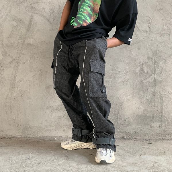 uncledonjm 2020 new jeans patch pocked cargo pants men jeans casual loose punk rock trousers fashion pants ed932, Blue
uncledonjm 2020 new jeans patch pocked cargo pants men jeans casual loose punk rock trousers fashion pants ed932, Blue
