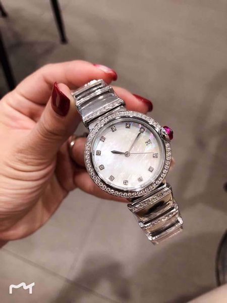 gorgeous outdoor quartz white diamond ladies watch 33mm mother of pearl white dial womens watches 316l stainless steel bracelet two hands, Slivery;brown
gorgeous outdoor quartz white diamond ladies watch 33mm mother of pearl white dial womens watches 316l stainless steel bracelet two hands, Slivery;brown
