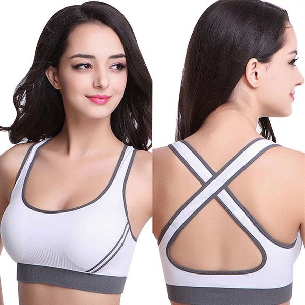 бесшовные женщины проложенный vest спорт бюстгальтер женщины бинты очаровательная фитнес упражнения ударопрочный soft мода бег stretch трени, White;black
бесшовные женщины проложенный vest спорт бюстгальтер женщины бинты очаровательная фитнес упражнения ударопрочный soft мода бег stretch трени, White;black
