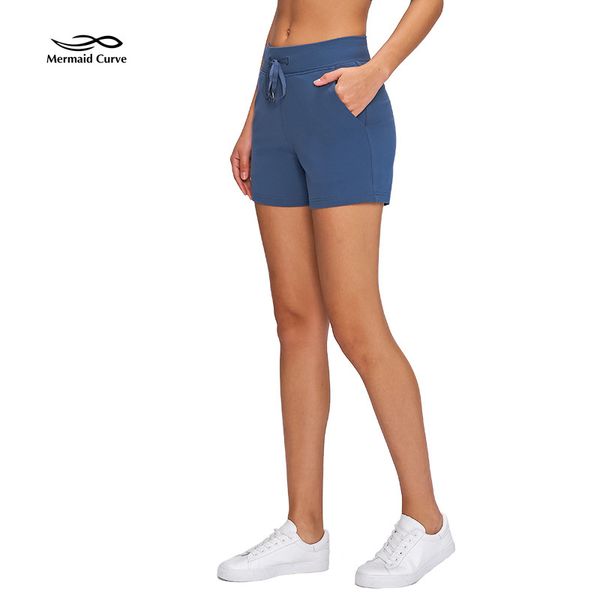mermaid curve on the short women yoga shorts medium rise front pockets running shorts drawcord to customize fit gym short, Black;blue
mermaid curve on the short women yoga shorts medium rise front pockets running shorts drawcord to customize fit gym short, Black;blue
