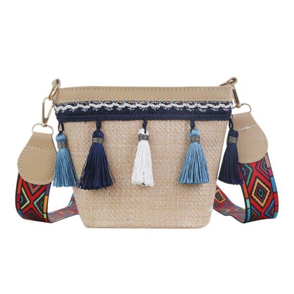 straw weave shoulder bags fashion crossbody boho tassel messenger bag for women travel korean stylefor shopping handbag #20
straw weave shoulder bags fashion crossbody boho tassel messenger bag for women travel korean stylefor shopping handbag #20