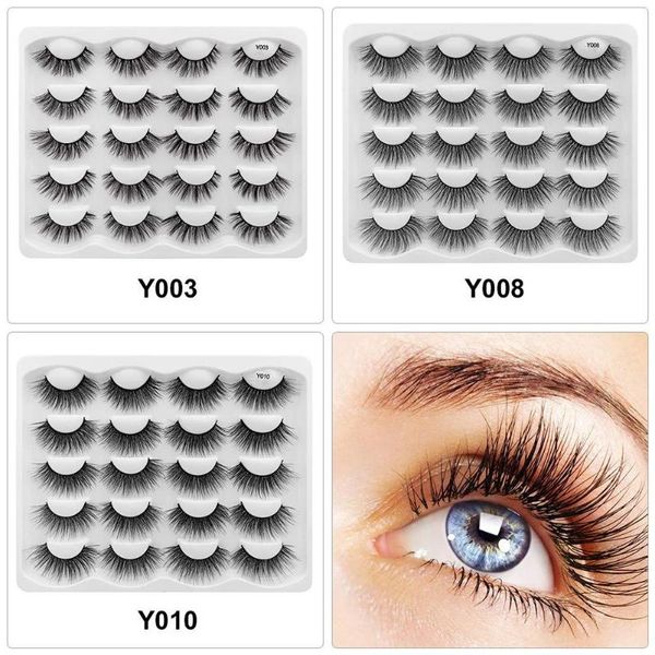false eyelashes 10pairs 3d long faux thick lash extension eye makeup effect makes your eyes look bright attractive
false eyelashes 10pairs 3d long faux thick lash extension eye makeup effect makes your eyes look bright attractive