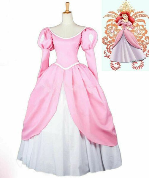 kids pink the ariel cosplay costume princess party dress, Black;red
kids pink the ariel cosplay costume princess party dress, Black;red