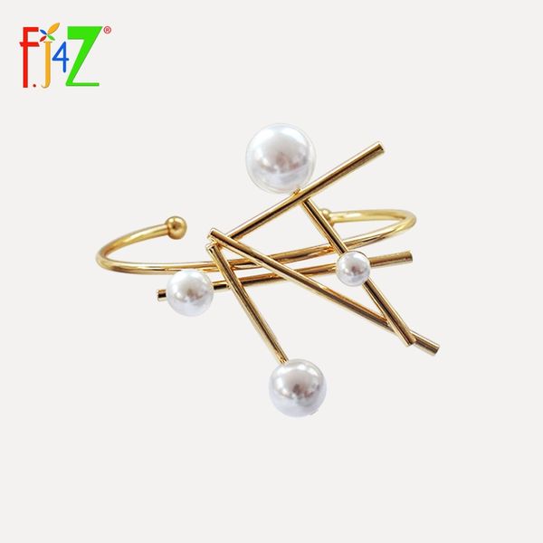 f.j4z new fashion women bangle bracelet design gorgeous sticks simulated pearl cuff bangles pulseras brazalete para las mujeres, Black
f.j4z new fashion women bangle bracelet design gorgeous sticks simulated pearl cuff bangles pulseras brazalete para las mujeres, Black
