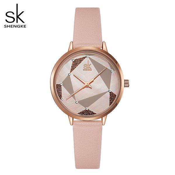 shengke 2020 ladies wrist watches dress casual white women watches montre femme leather pink clock japanese quartz women gift, Slivery;brown
shengke 2020 ladies wrist watches dress casual white women watches montre femme leather pink clock japanese quartz women gift, Slivery;brown