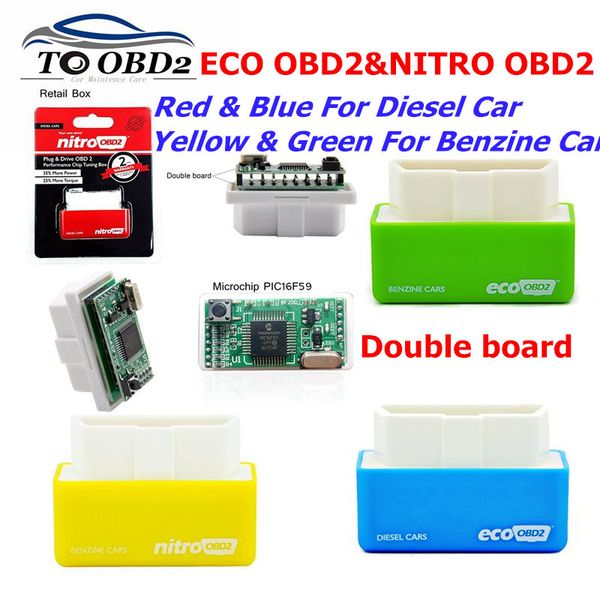 20pcs nitro obd2 yellow& eco green for benzine car nitro obd2 red&eco blue for diesel car double pcb board 15% fuel save
20pcs nitro obd2 yellow& eco green for benzine car nitro obd2 red&eco blue for diesel car double pcb board 15% fuel save