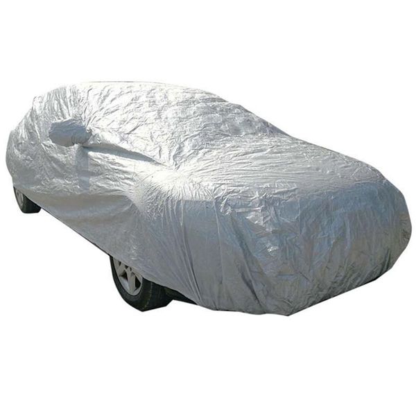 universal car cloth sunscreen outdoor waterproof dust-proof anti-ultraviolet coating silver cloth car surface vehicle cover
universal car cloth sunscreen outdoor waterproof dust-proof anti-ultraviolet coating silver cloth car surface vehicle cover