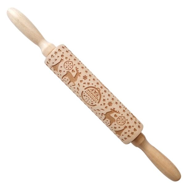 2020 christmas deer cartoon alphabet pattern embossing fondant rolling pin baking cookie biscuit cake dough engraved roller
2020 christmas deer cartoon alphabet pattern embossing fondant rolling pin baking cookie biscuit cake dough engraved roller
