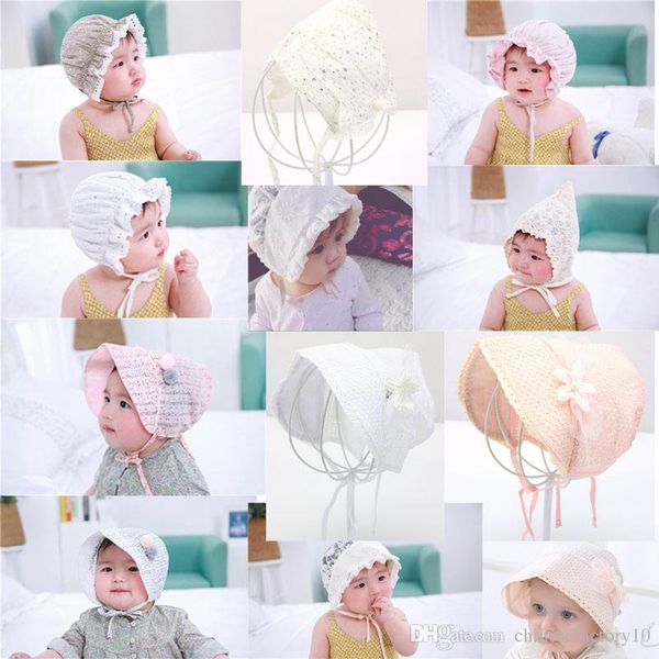 2018 ins newborn baby summer hats infant beanies summer flimsy baby hats sun-proof kids lace hats, Yellow
2018 ins newborn baby summer hats infant beanies summer flimsy baby hats sun-proof kids lace hats, Yellow