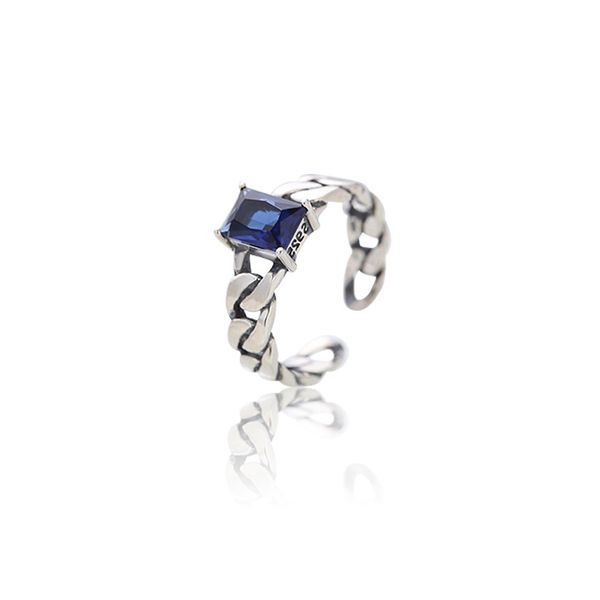 100% authentic 925 sterling silver crystal open rings for women real silver geometric rectangle blue crystal womens rings, Golden;silver
100% authentic 925 sterling silver crystal open rings for women real silver geometric rectangle blue crystal womens rings, Golden;silver