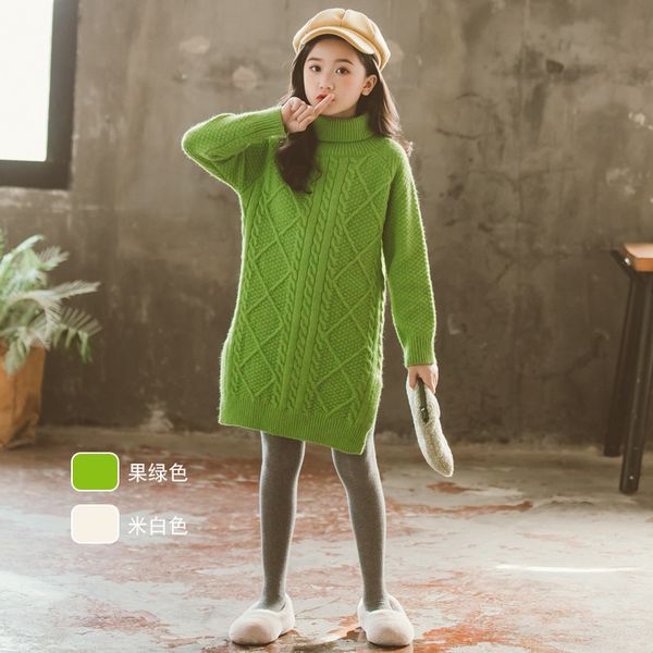 2020 fashion girls winter sweater solid thicken warm baby girls sweater turtleneck loose casual kids for 6 8 10 12, Blue
2020 fashion girls winter sweater solid thicken warm baby girls sweater turtleneck loose casual kids for 6 8 10 12, Blue