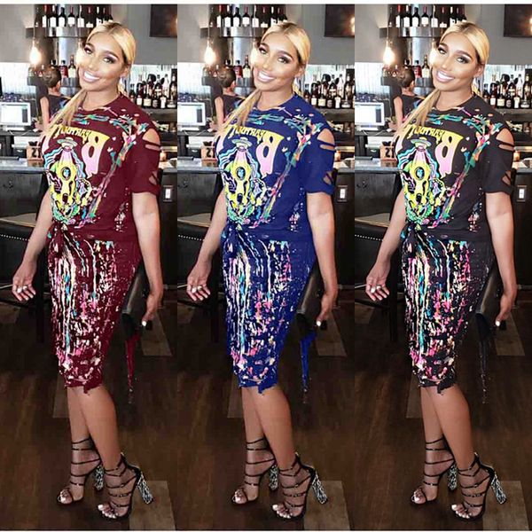 Women Digital Printed 2pcs Dress Sexy Hollow Out Female Pub Suit Women Two Piece Summer Fashion Clothing
Women Digital Printed 2pcs Dress Sexy Hollow Out Female Pub Suit Women Two Piece Summer Fashion Clothing