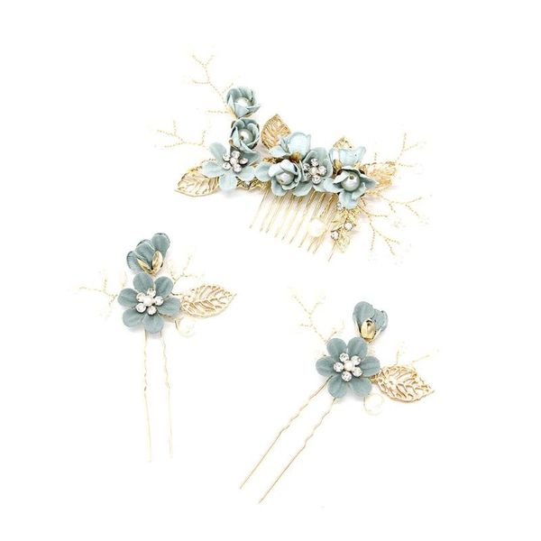 3 pcs/set european style bridal headdress set handmade pearl rhinestone flower hairpin hair comb women wedding dress accessories, Golden;white
3 pcs/set european style bridal headdress set handmade pearl rhinestone flower hairpin hair comb women wedding dress accessories, Golden;white