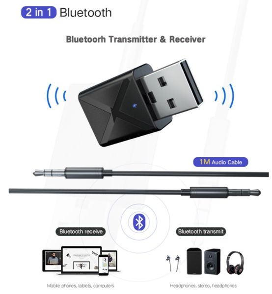 2019 new u b bluetooth tran mitter receiver 2 in 1 wirele audio adapter 5 0 tv computer car
2019 new u b bluetooth tran mitter receiver 2 in 1 wirele audio adapter 5 0 tv computer car