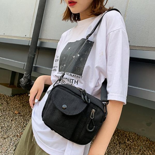 women messenger bag fashion simple solid canvas joker cute crossbody small qquare bag borsa donna clutch female canta #30
women messenger bag fashion simple solid canvas joker cute crossbody small qquare bag borsa donna clutch female canta #30