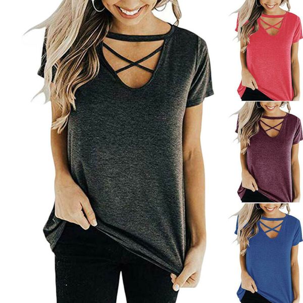 plus size four different color women summer casual cotton hollow out v neck short sleeve t-shirt blouse plus size, White
plus size four different color women summer casual cotton hollow out v neck short sleeve t-shirt blouse plus size, White
