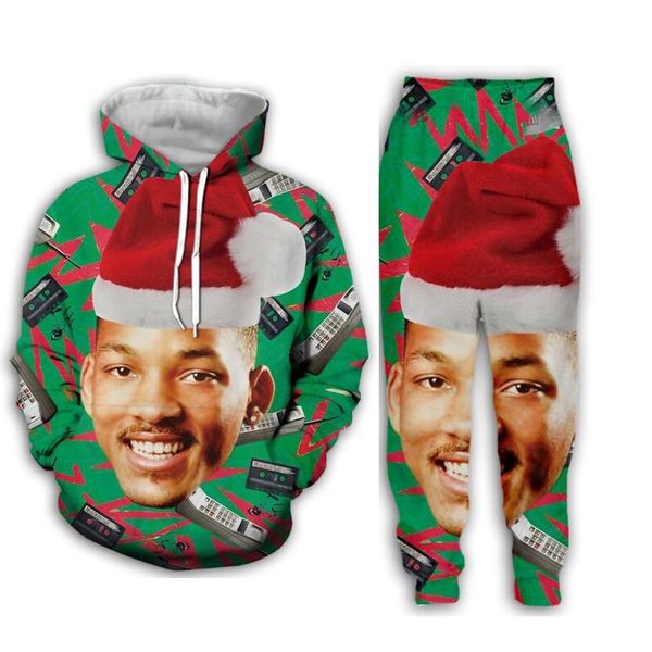 new men/womens fresh prince christmas funny 3d print casual fashion hoodies/sweatpants hip hop tracksuits, Black
new men/womens fresh prince christmas funny 3d print casual fashion hoodies/sweatpants hip hop tracksuits, Black