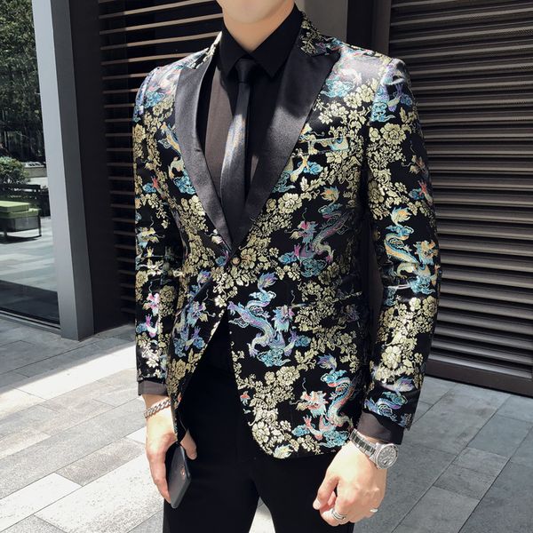 suit design mens ( chinese dragon 3d printing printing velvet fabric groom dresses classic mens suits, Black;gray
suit design mens ( chinese dragon 3d printing printing velvet fabric groom dresses classic mens suits, Black;gray
