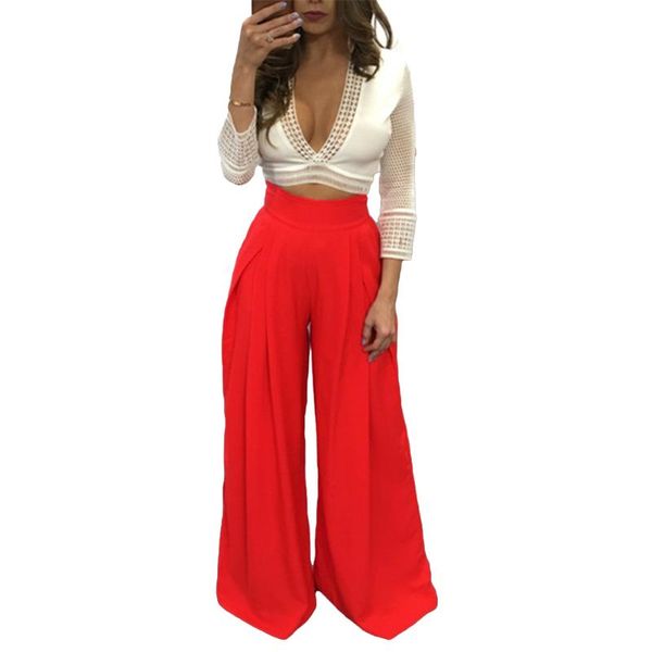 women harem pants solid color high waist loose wide leg pants pockets casual palazzo baggy clubwear trousers 2019 pantalon femme, Black;white
women harem pants solid color high waist loose wide leg pants pockets casual palazzo baggy clubwear trousers 2019 pantalon femme, Black;white