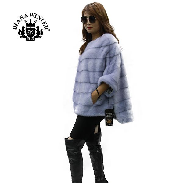 fur jacket women's jacket mink coat fur women's leather fashion high-end atmosphere diana winter 2019, Black
fur jacket women's jacket mink coat fur women's leather fashion high-end atmosphere diana winter 2019, Black