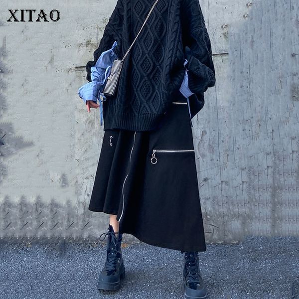 xitao личность zipper кольцо юбки женская мода нерегулярные юбка уличная осень зима одежда женщин 2019 новый dmy2168, Black
xitao личность zipper кольцо юбки женская мода нерегулярные юбка уличная осень зима одежда женщин 2019 новый dmy2168, Black