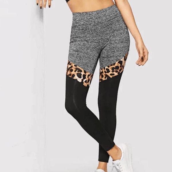 women yoga pants leopard color block patchwork high waist stretchy yoga pants running workout fitness leggings training trousers, White;red
women yoga pants leopard color block patchwork high waist stretchy yoga pants running workout fitness leggings training trousers, White;red