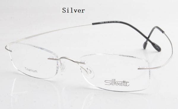 luxury-brand silhouette titanium rimless optical glasses frame no screw prescription eyeglasses with bax ing, Black
luxury-brand silhouette titanium rimless optical glasses frame no screw prescription eyeglasses with bax ing, Black