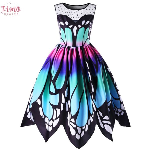 lace up beach dress summer butterfly print high waist o neck a line sundress party dresses women c0240, Black;gray
lace up beach dress summer butterfly print high waist o neck a line sundress party dresses women c0240, Black;gray