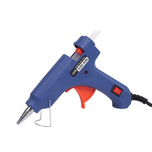 20w 220v fast heat up melt glue gun with 10pcs glue stick industrial mini constant temperature heat temperature repair tools
20w 220v fast heat up melt glue gun with 10pcs glue stick industrial mini constant temperature heat temperature repair tools
