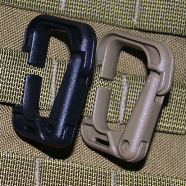 molle d carabiner locking ring plastic clip buckle keychain fastener hook outdoor tactical edc travel kits two colors
molle d carabiner locking ring plastic clip buckle keychain fastener hook outdoor tactical edc travel kits two colors
